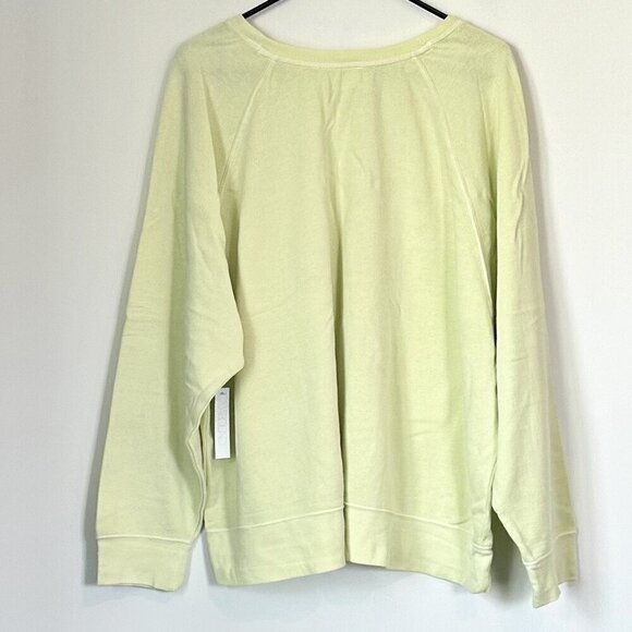 NWT Abound by Nordstrom Green Crewneck Long Sleeve Light Pullover Sweater - 2X - Picture 6 of 6